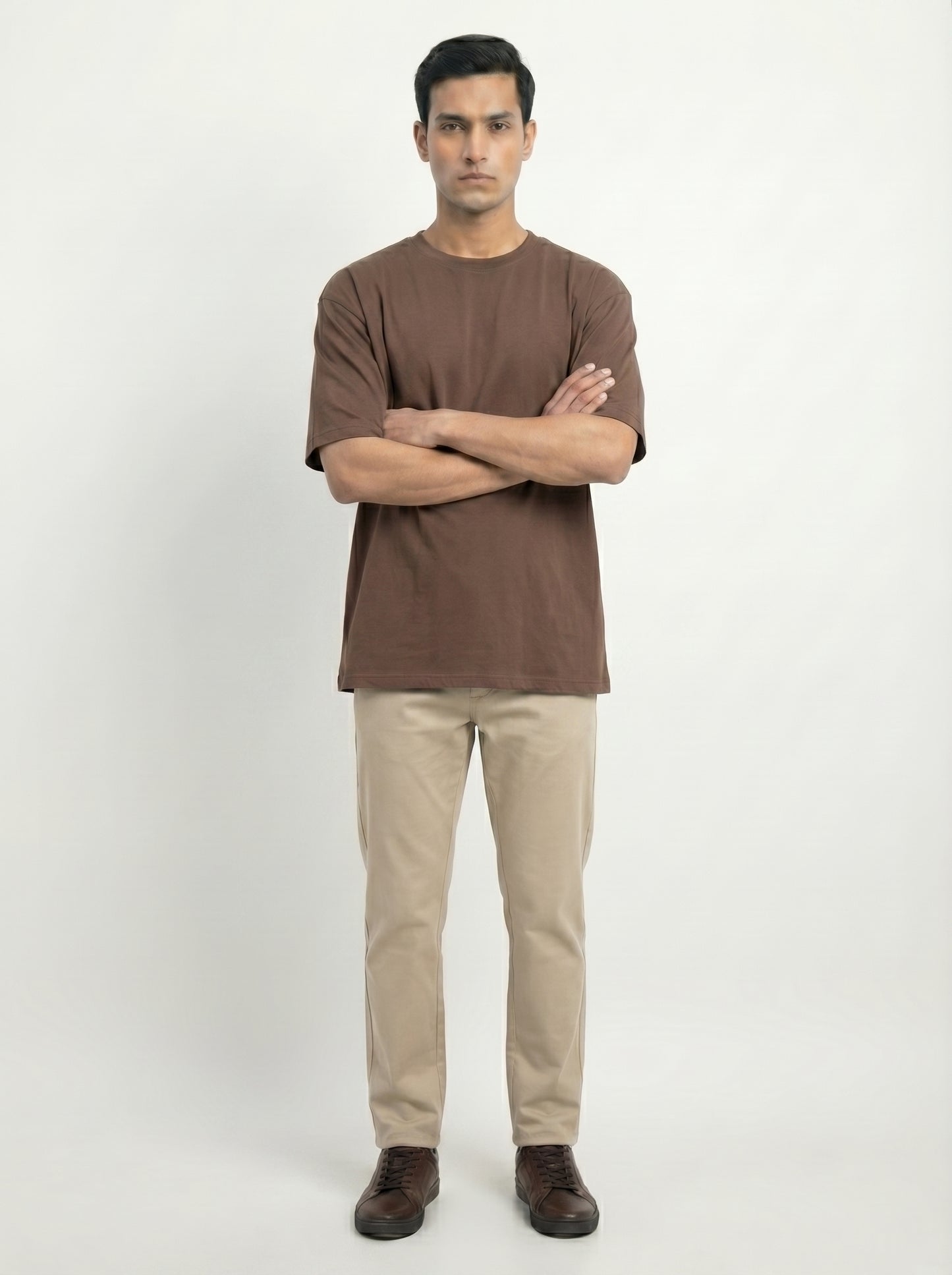 Premium 220 GSM Oversized Cotton T-Shirt – Unisex