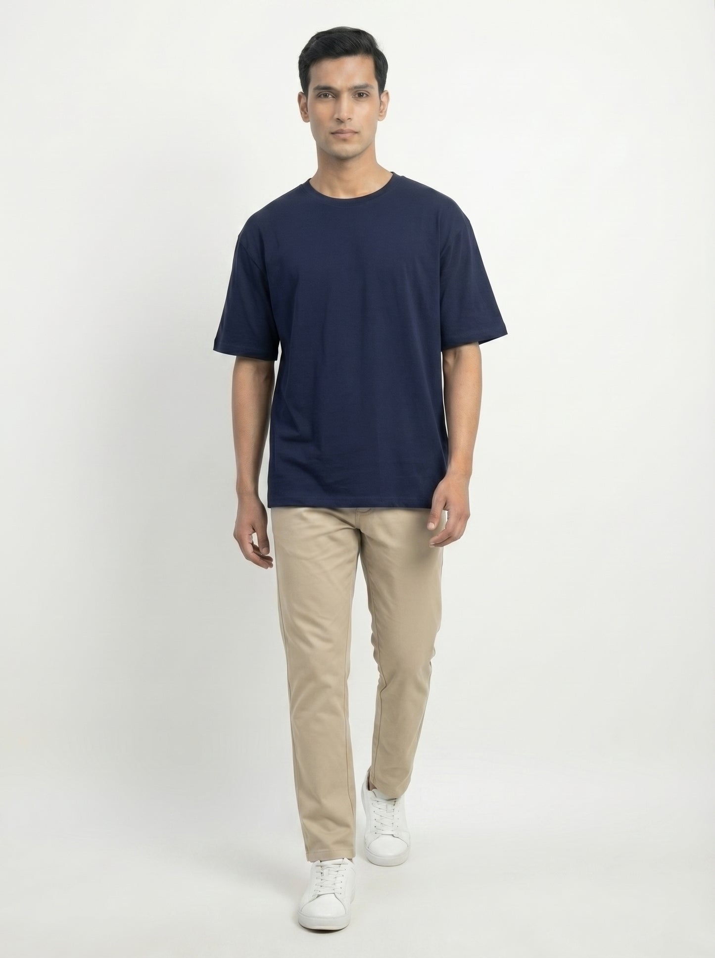 Premium 220 GSM Oversized Cotton T-Shirt – Unisex