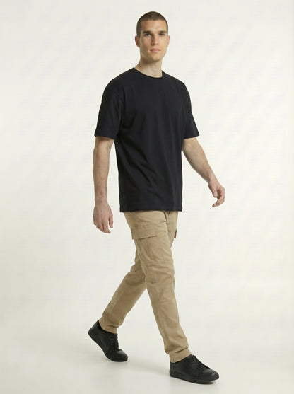 Premium 220 GSM Oversized Cotton T-Shirt – Unisex