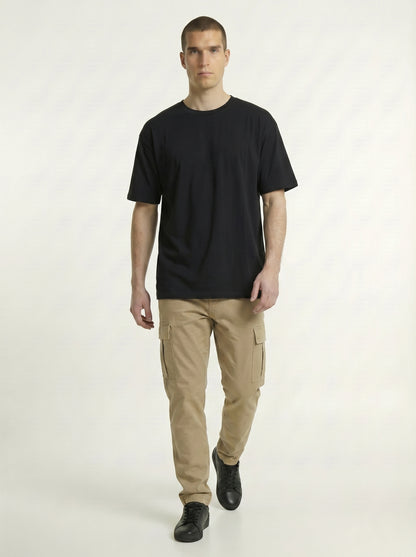 Premium 220 GSM Oversized Cotton T-Shirt – Unisex