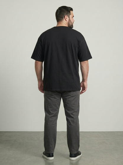 Premium 220 GSM Oversized Cotton T-Shirt – Unisex