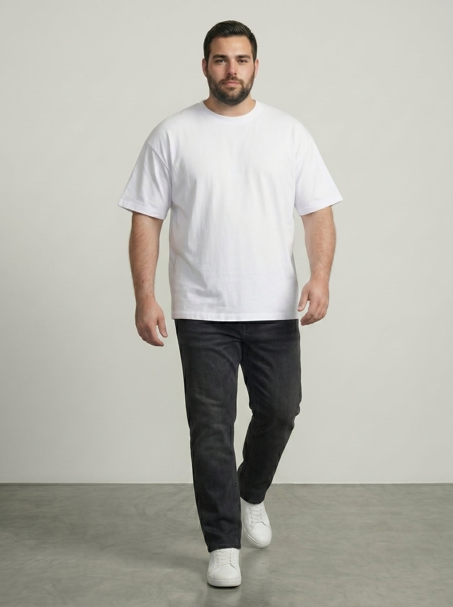 Premium 220 GSM Oversized Cotton T-Shirt – Unisex