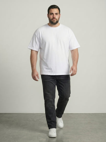 Premium 220 GSM Oversized Cotton T-Shirt – Unisex