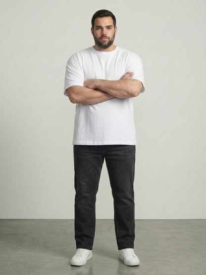 Premium 220 GSM Oversized Cotton T-Shirt – Unisex