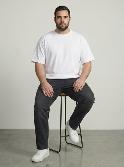 Premium 220 GSM Oversized Cotton T-Shirt – Unisex