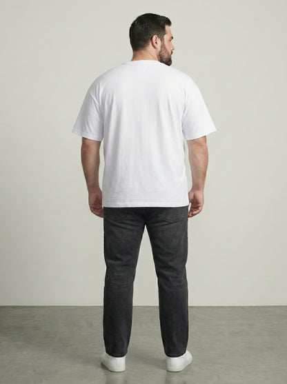 Premium 220 GSM Oversized Cotton T-Shirt – Unisex