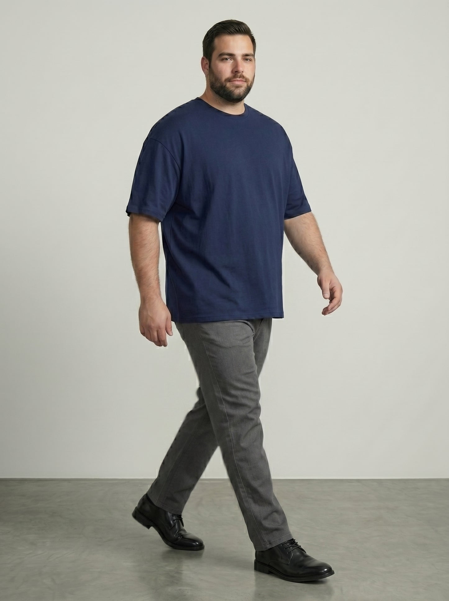 Premium 220 GSM Oversized Cotton T-Shirt – Unisex