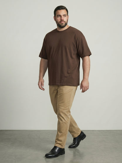 Premium 220 GSM Oversized Cotton T-Shirt – Unisex