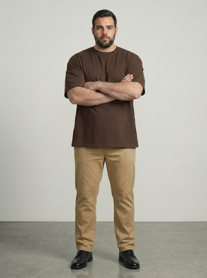 Premium 220 GSM Oversized Cotton T-Shirt – Unisex