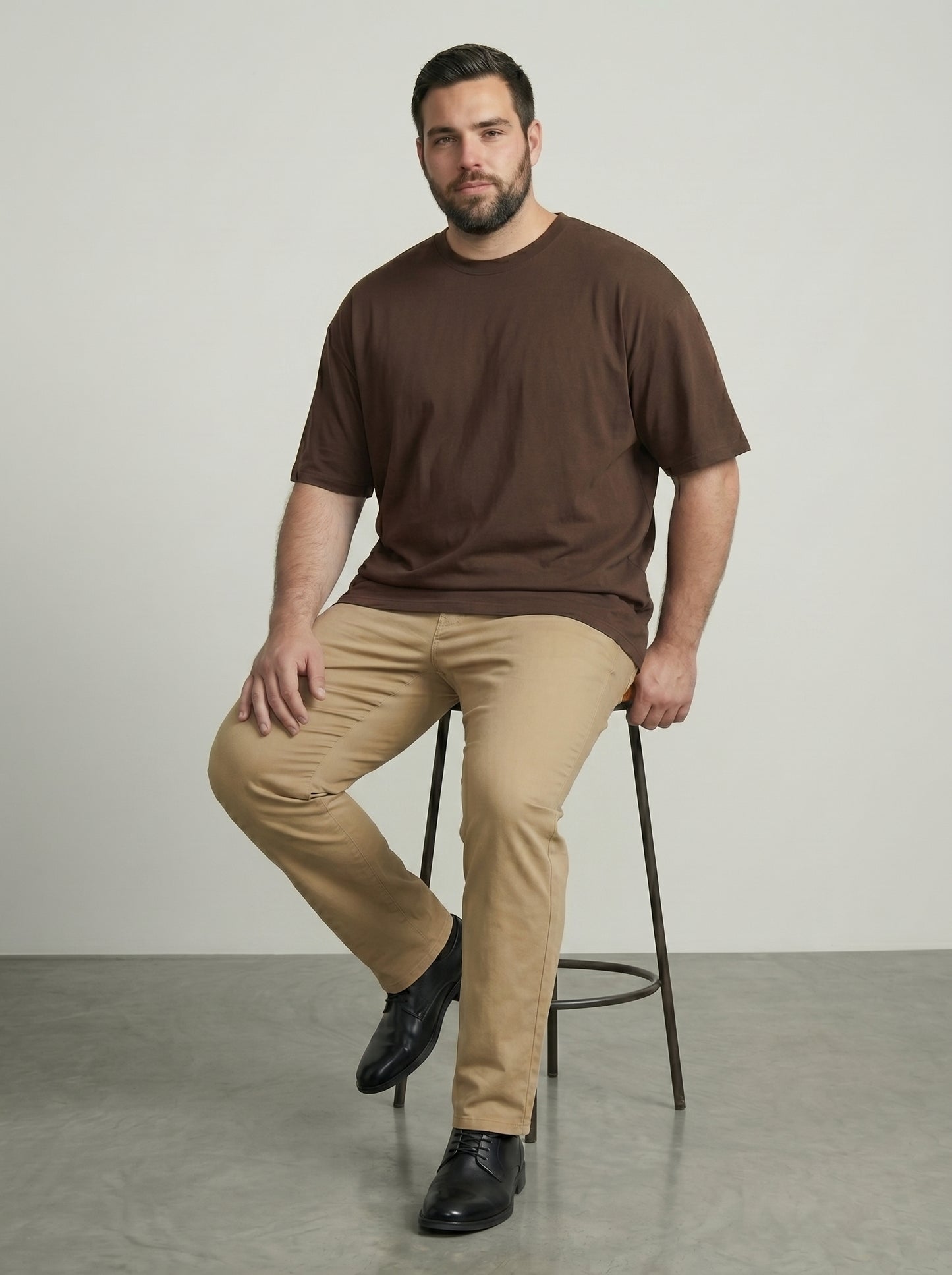 Premium 220 GSM Oversized Cotton T-Shirt – Unisex