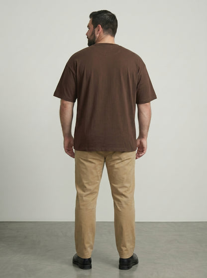 Premium 220 GSM Oversized Cotton T-Shirt – Unisex