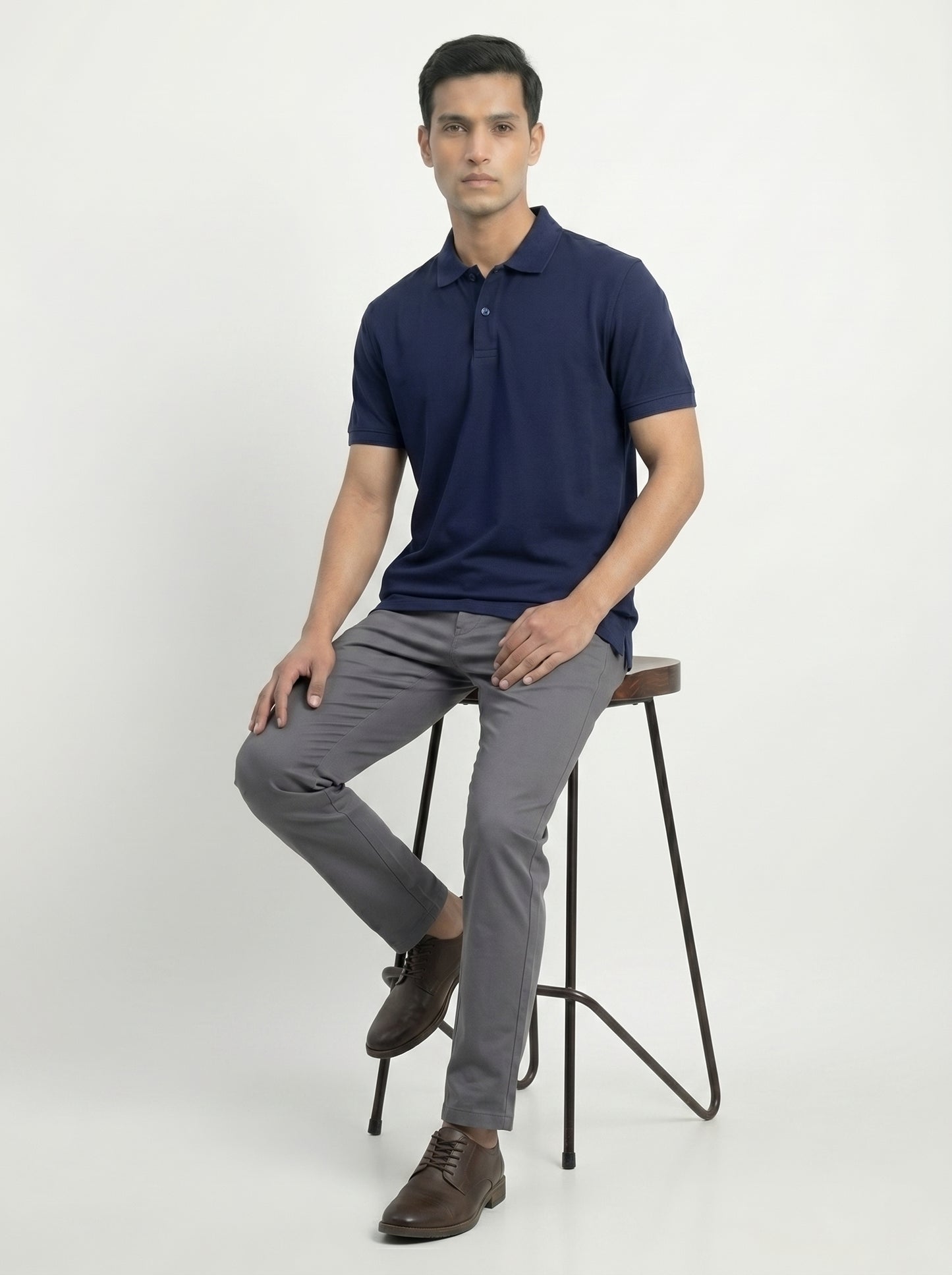 Suzoo Airtex Polo T-Shirt – Regular Fit | 240 GSM 100% Cotton (Unisex)