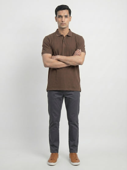 Suzoo Airtex Polo T-Shirt – Regular Fit | 240 GSM 100% Cotton (Unisex)