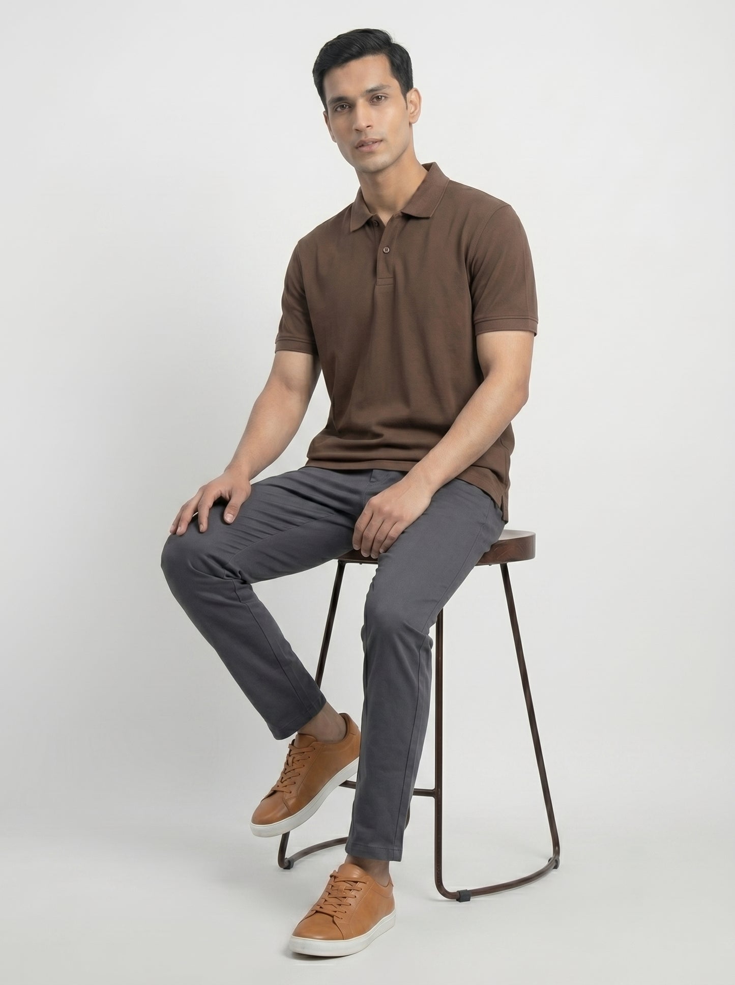 Suzoo Airtex Polo T-Shirt – Regular Fit | 240 GSM 100% Cotton (Unisex)