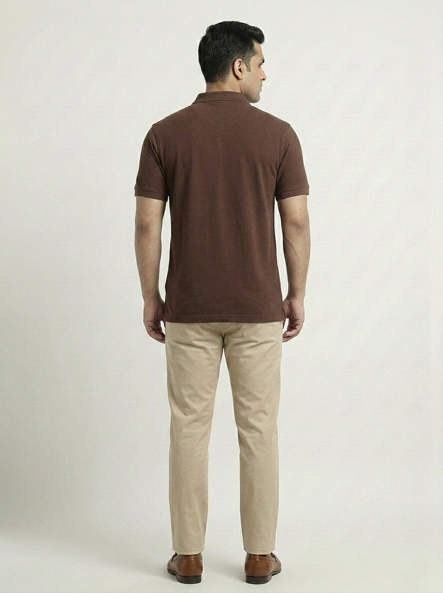 Suzoo Airtex Polo T-Shirt – Regular Fit | 240 GSM 100% Cotton (Unisex)