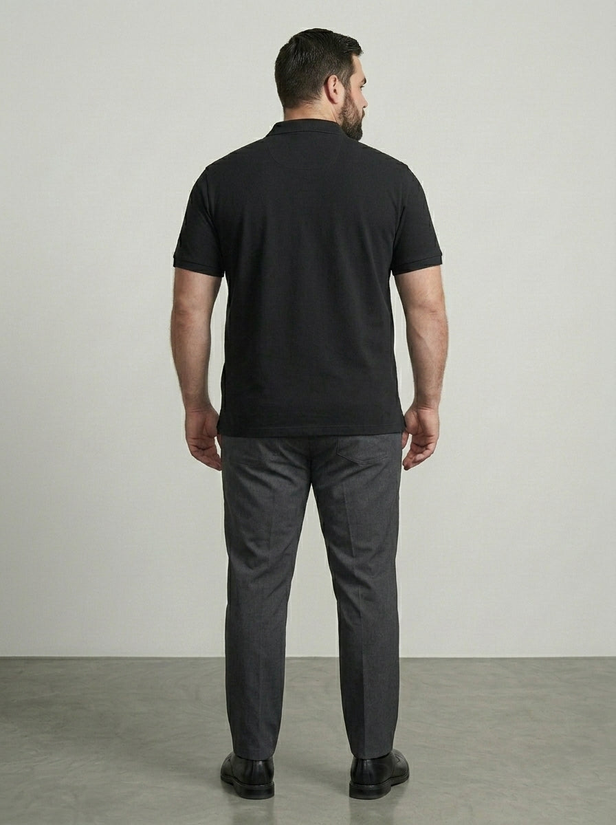 Suzoo Airtex Polo T-Shirt – Regular Fit | 240 GSM 100% Cotton (Unisex)