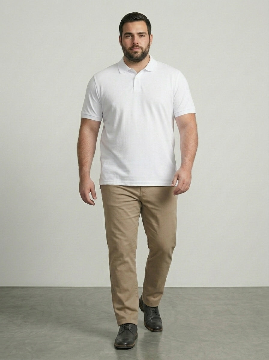 Suzoo Airtex Polo T-Shirt – Regular Fit | 240 GSM 100% Cotton (Unisex)