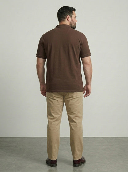 Suzoo Airtex Polo T-Shirt – Regular Fit | 240 GSM 100% Cotton (Unisex)