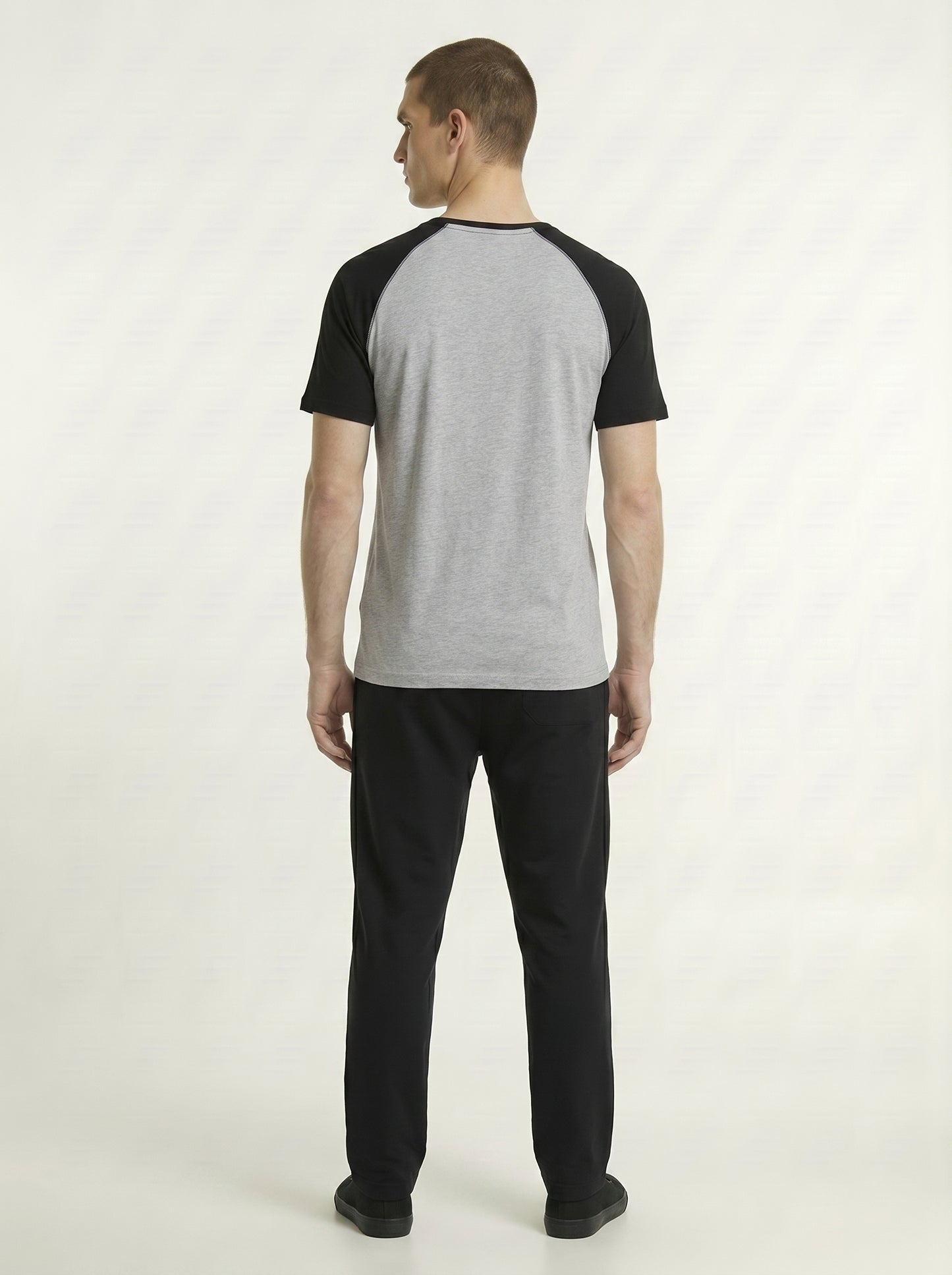 Men’s Raglan Half Sleeve 100% Cotton Soft & Comfortable Fit T-Shirt