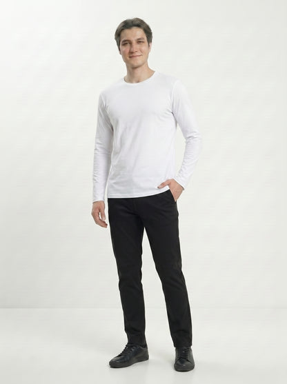 Men’s Regular Fit Full Sleeve T-Shirt – 100% Cotton, Soft & Comfortable