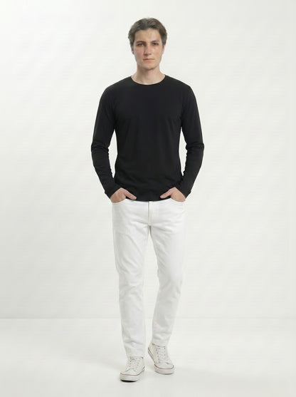 Men’s Regular Fit Full Sleeve T-Shirt – 100% Cotton, Soft & Comfortable