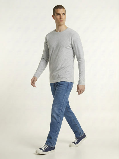 Men’s Regular Fit Full Sleeve T-Shirt – 100% Cotton, Soft & Comfortable