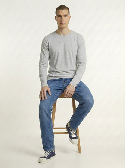 Men’s Regular Fit Full Sleeve T-Shirt – 100% Cotton, Soft & Comfortable