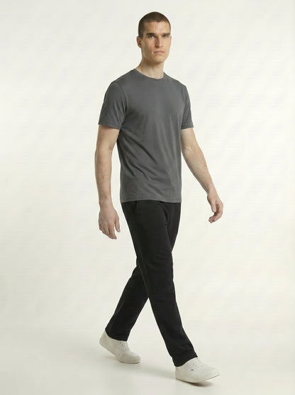 Breeze Men’s Regular Fit Short Sleeve T-Shirt – 100% Micro Polyester, Dot Knit