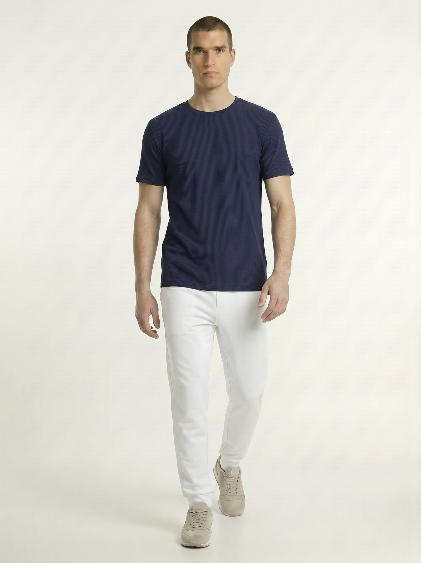 Breeze Men’s Regular Fit Short Sleeve T-Shirt – 100% Micro Polyester, Dot Knit
