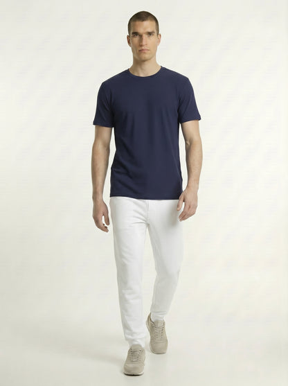 Breeze Men’s Regular Fit Short Sleeve T-Shirt – 100% Micro Polyester, Dot Knit