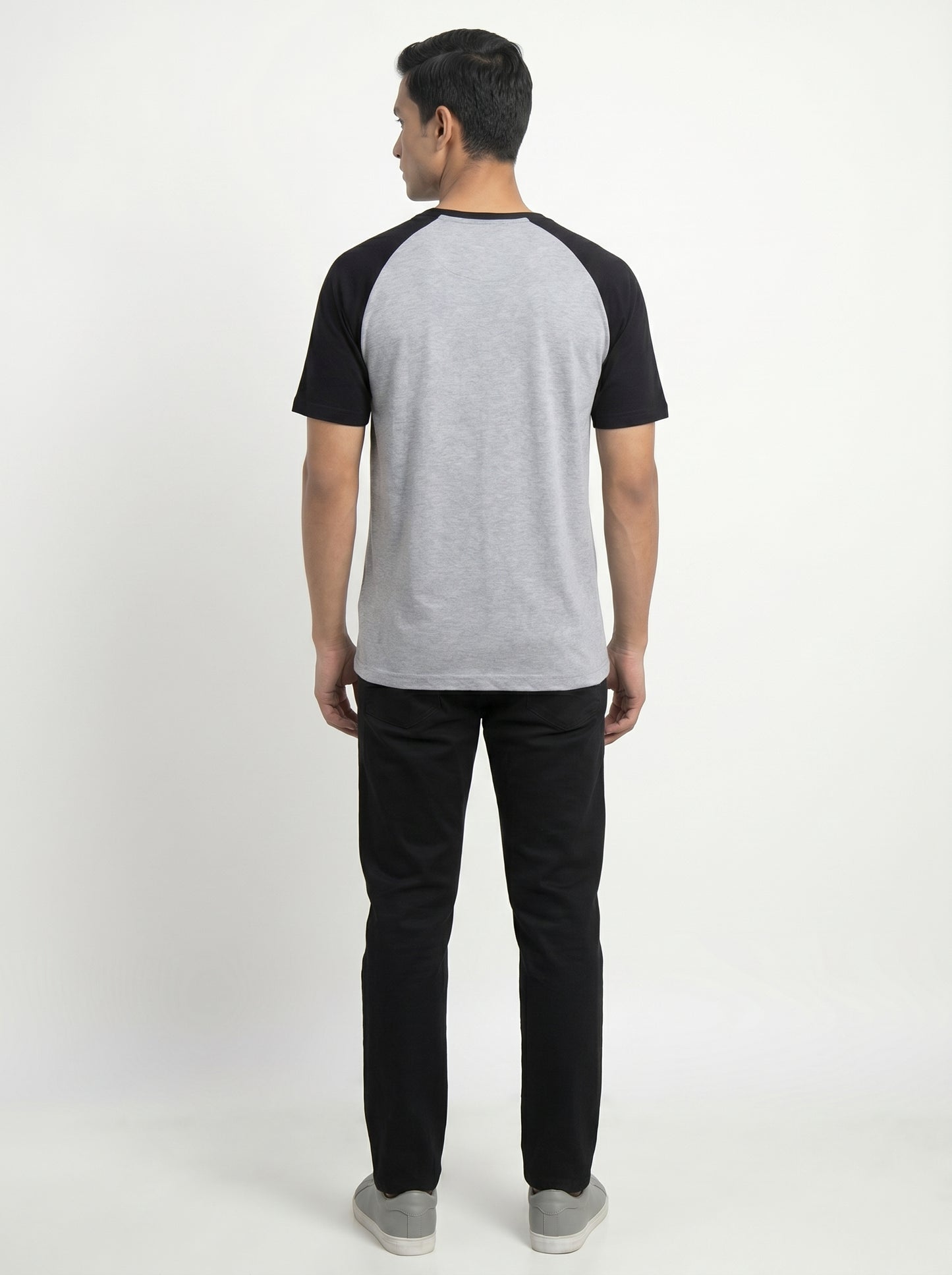 Men’s Raglan Half Sleeve 100% Cotton Soft & Comfortable Fit T-Shirt