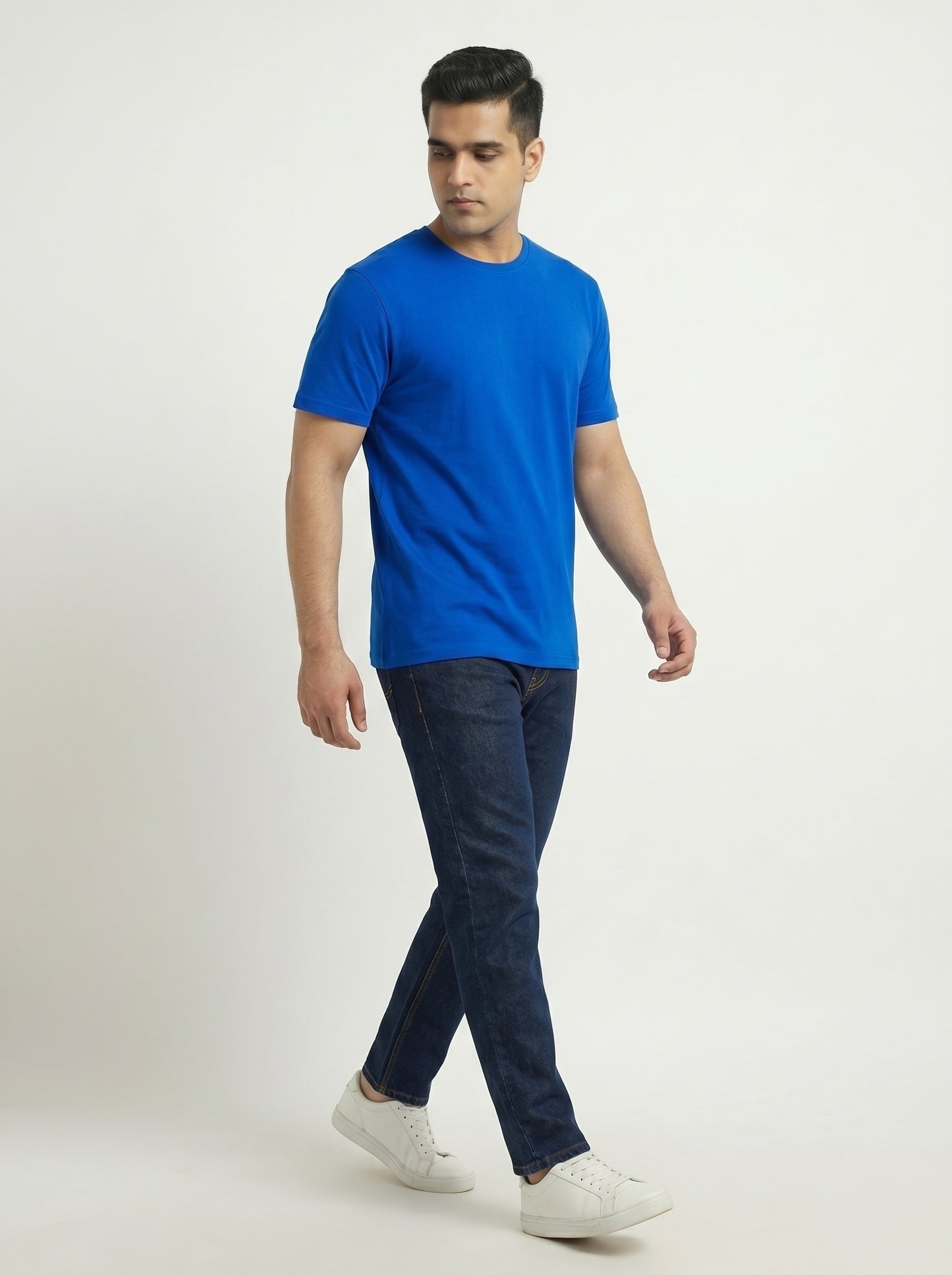 Premium 220 GSM Cotton T-Shirt – Regular Fit (Unisex)