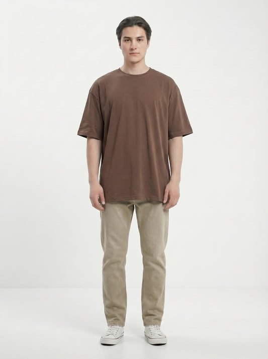 Premium 220 GSM Oversized Cotton T-Shirt – Unisex