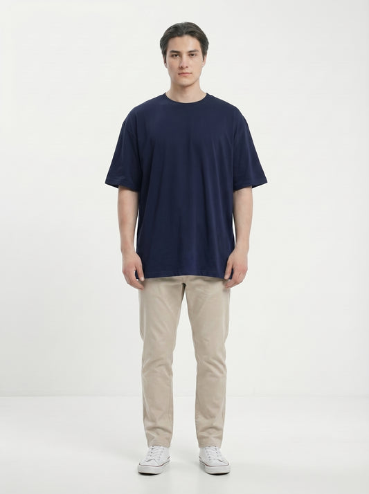 Premium 220 GSM Oversized Cotton T-Shirt – Unisex
