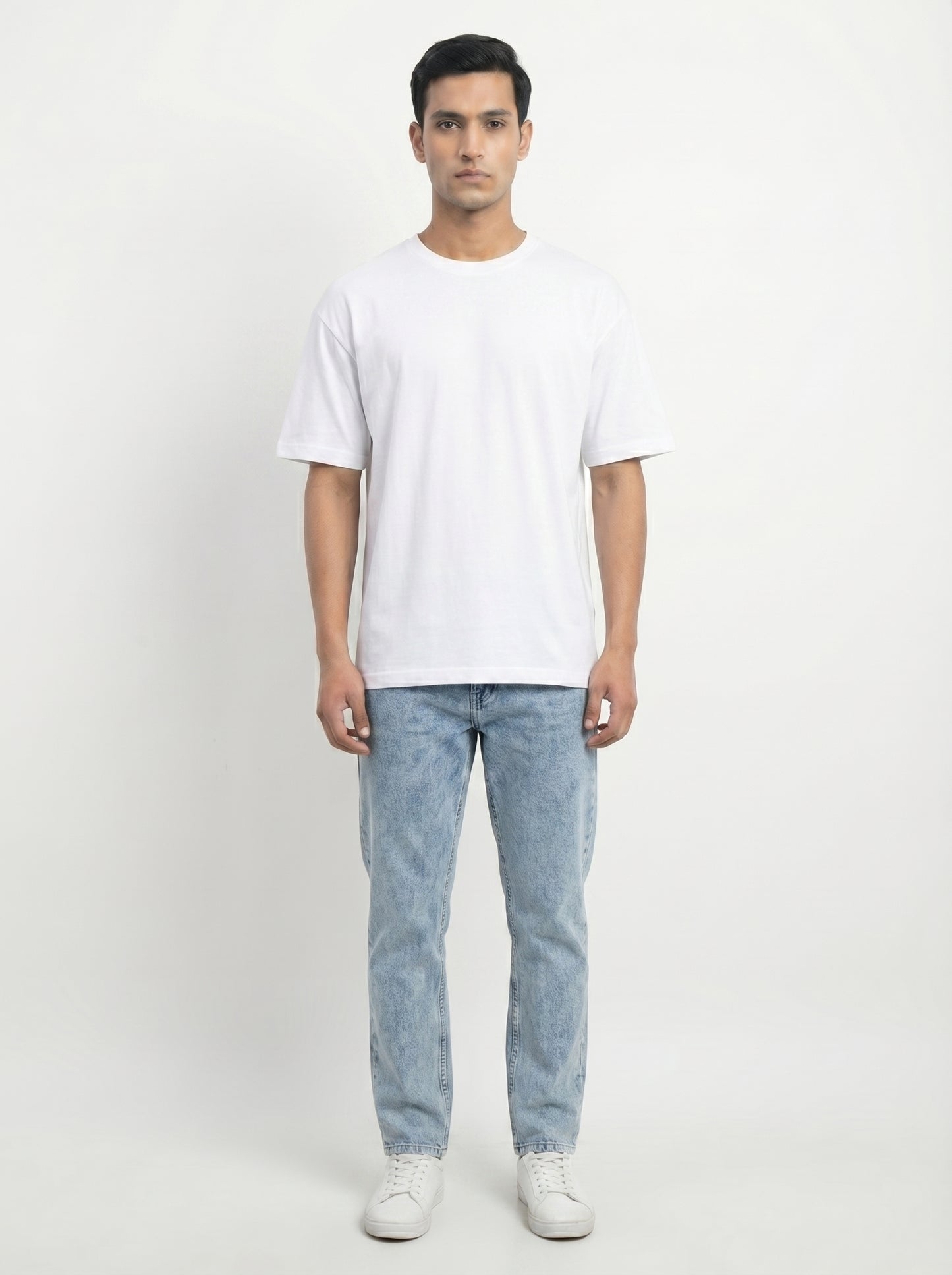 Premium 220 GSM Oversized Cotton T-Shirt – Unisex