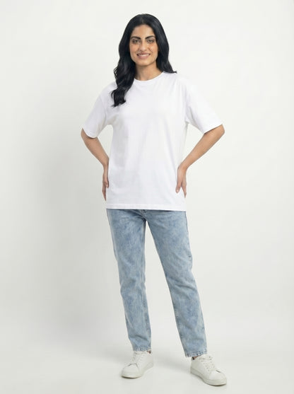 Premium 220 GSM Oversized Cotton T-Shirt – Unisex