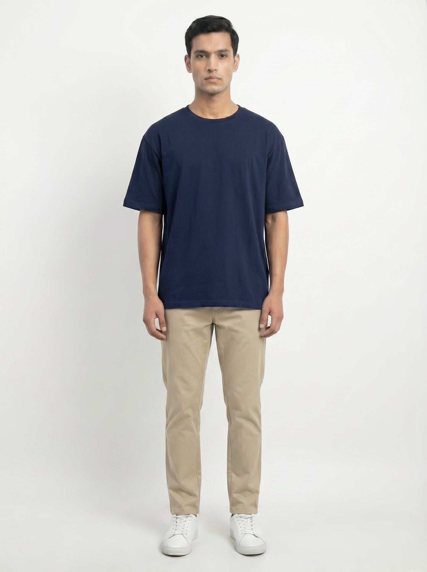 Premium 220 GSM Oversized Cotton T-Shirt – Unisex
