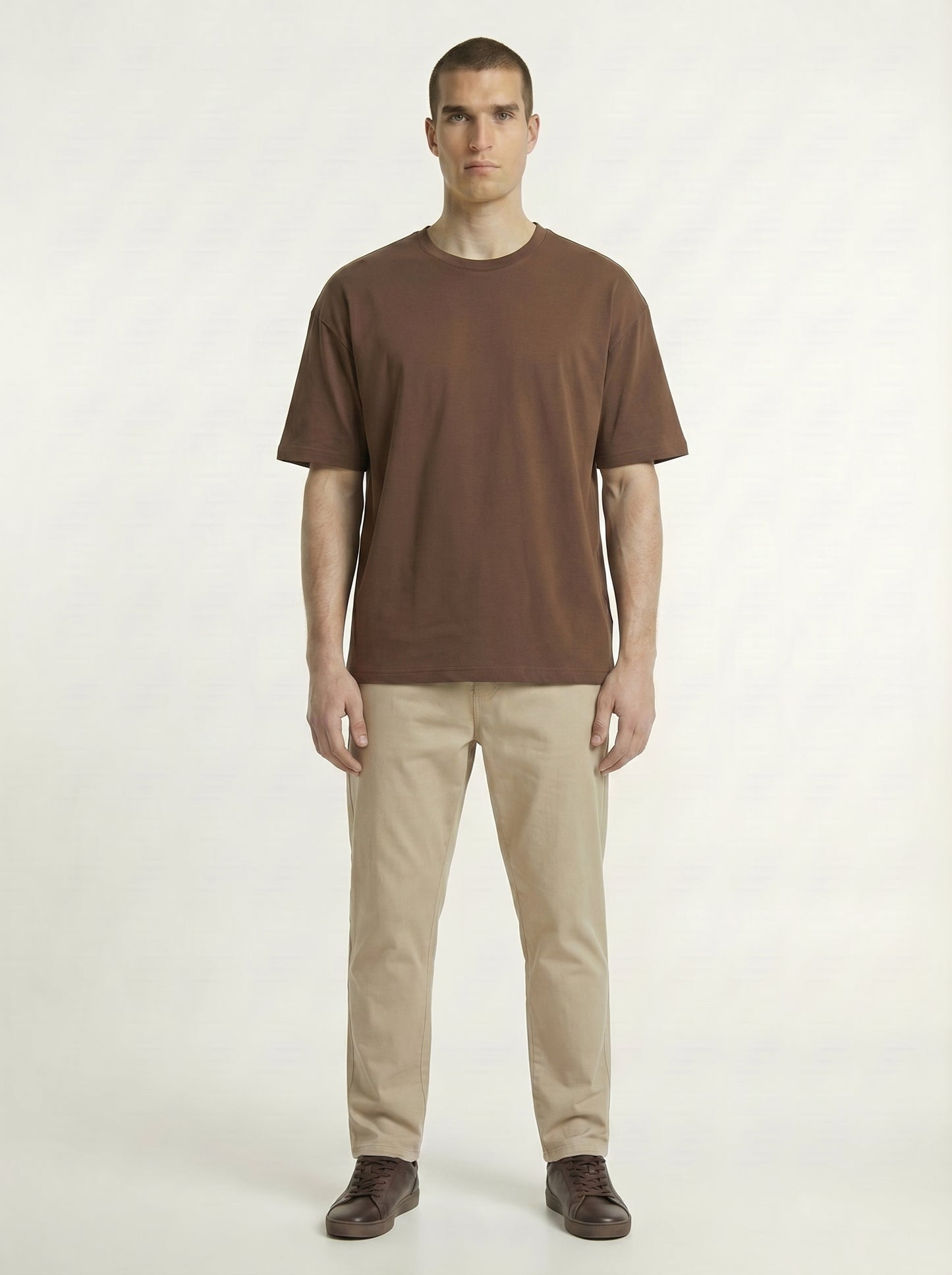 Premium 220 GSM Oversized Cotton T-Shirt – Unisex