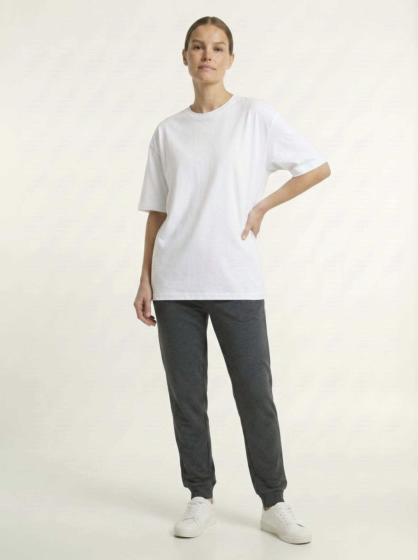 Premium 220 GSM Oversized Cotton T-Shirt – Unisex