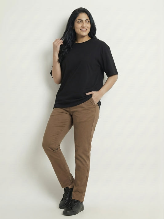 Premium 220 GSM Oversized Cotton T-Shirt – Unisex