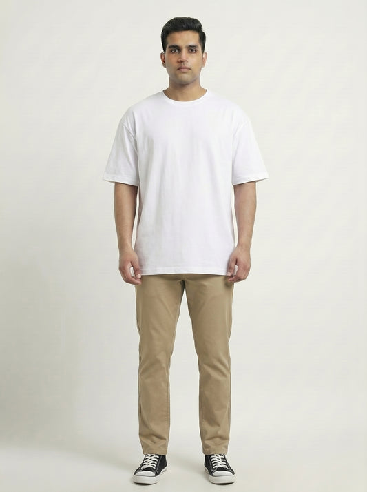 Premium 220 GSM Oversized Cotton T-Shirt – Unisex