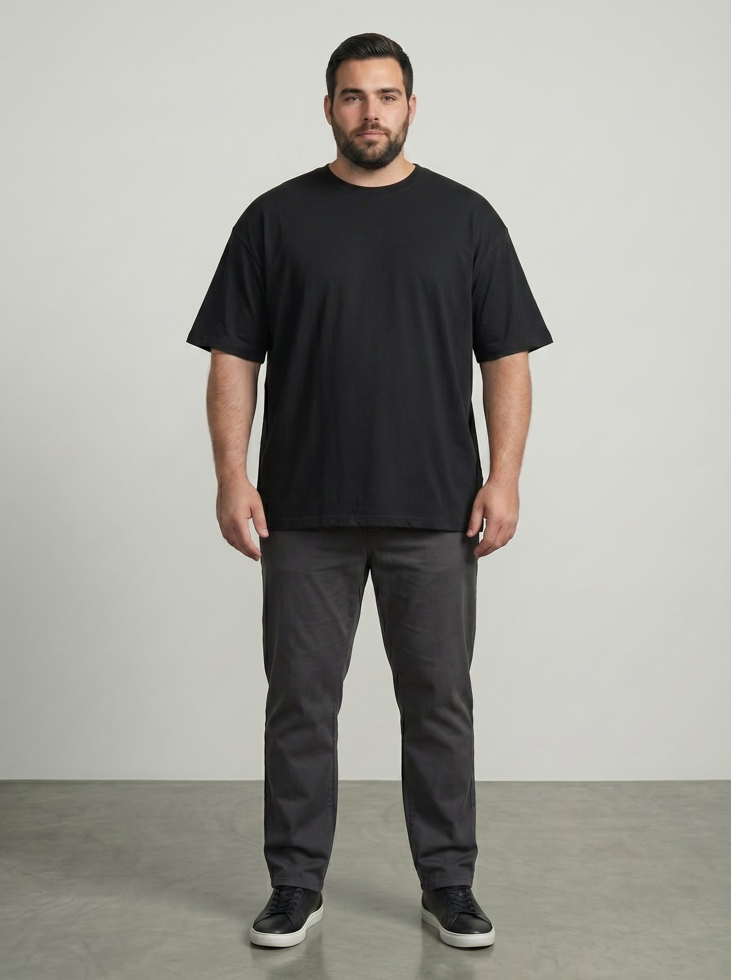 Premium 220 GSM Oversized Cotton T-Shirt – Unisex