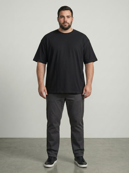 Premium 220 GSM Oversized Cotton T-Shirt – Unisex