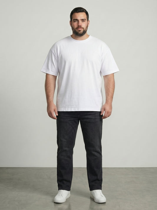 Premium 220 GSM Oversized Cotton T-Shirt – Unisex