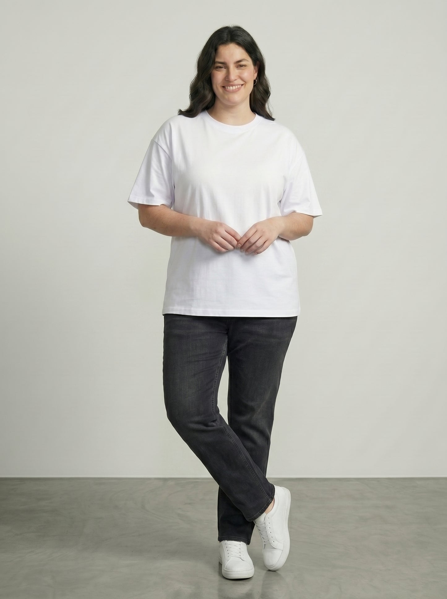 Premium 220 GSM Oversized Cotton T-Shirt – Unisex