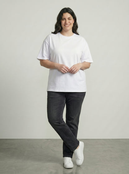 Premium 220 GSM Oversized Cotton T-Shirt – Unisex