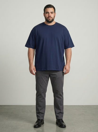 Premium 220 GSM Oversized Cotton T-Shirt – Unisex