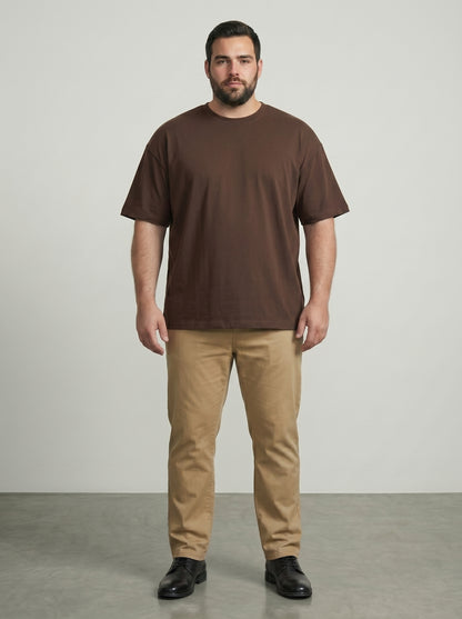 Premium 220 GSM Oversized Cotton T-Shirt – Unisex
