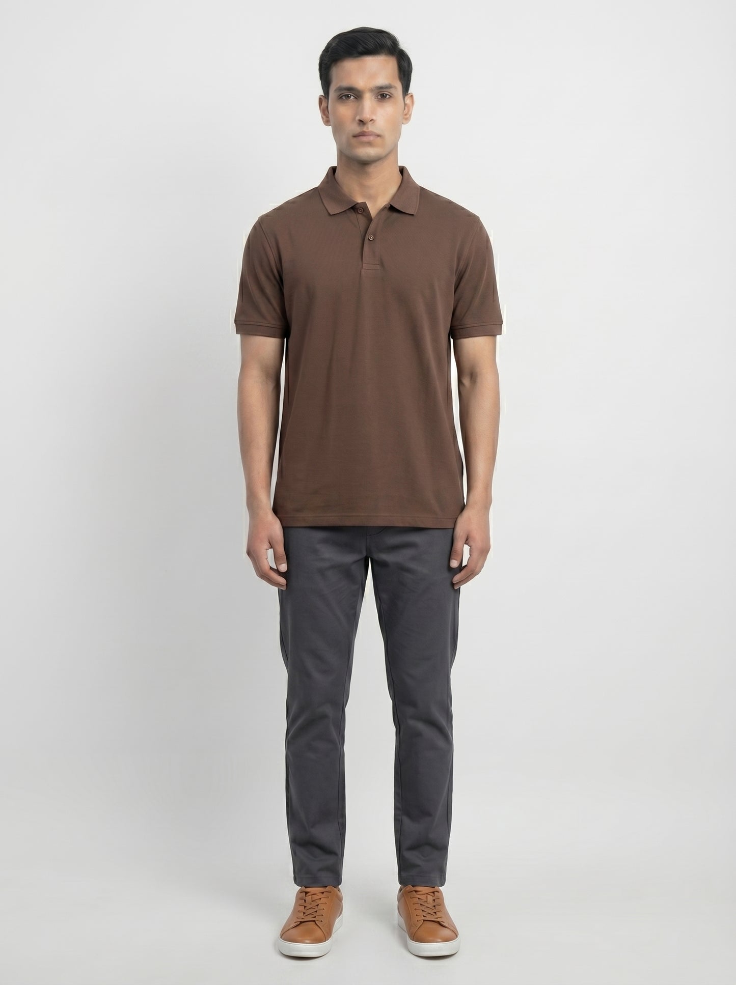 Suzoo Airtex Polo T-Shirt – Regular Fit | 240 GSM 100% Cotton (Unisex)