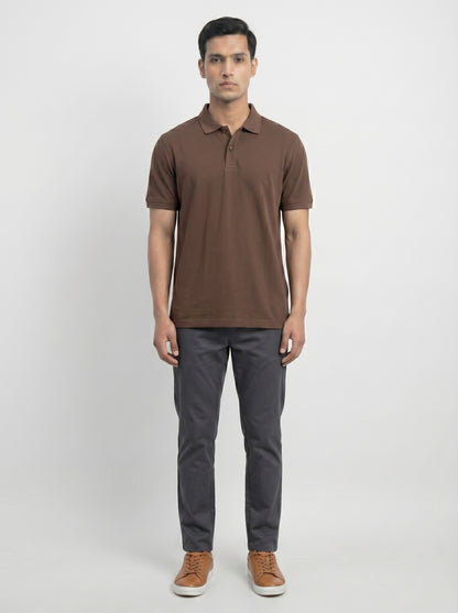Suzoo Airtex Polo T-Shirt – Regular Fit | 240 GSM 100% Cotton (Unisex)